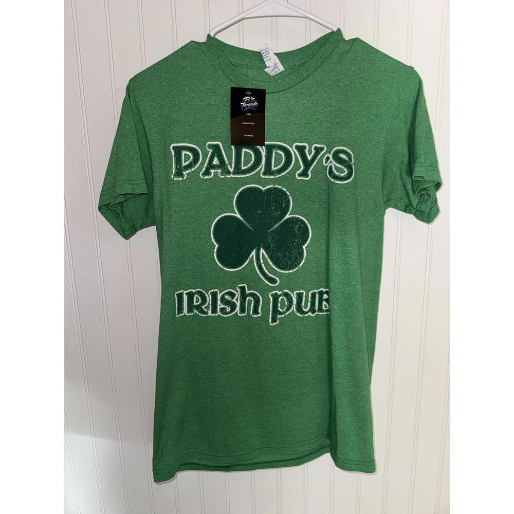 Paddy's Irish Pub Green T-Shirt Size Small